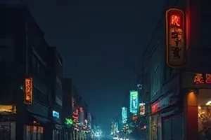 《长夜信号灯》信号灯闪烁节奏的封面构图
