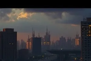 《深海备忘录》深海观测站外观的封面构图
